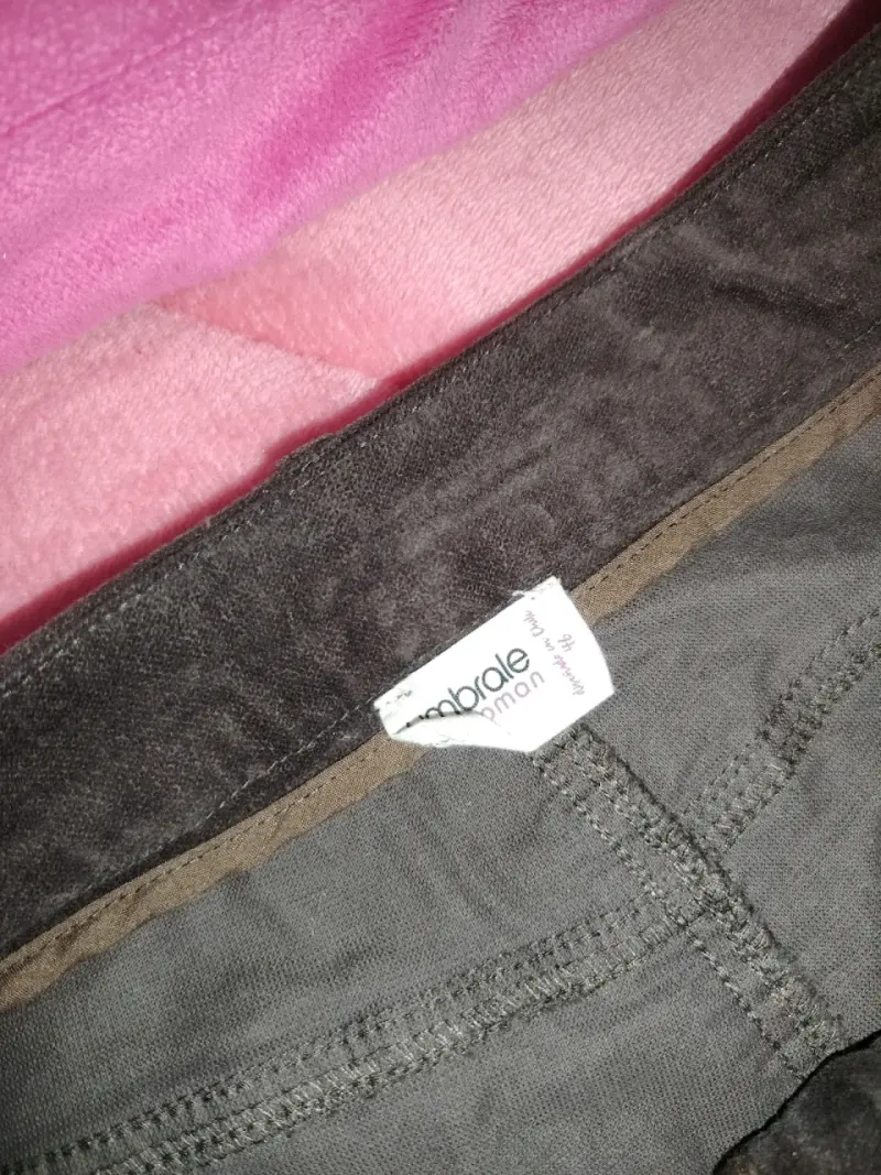 Pantalón flare color marrón para mujer - 3
