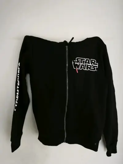 Polerón Star Wars Stormtrooper Negro Talla 14 - miniatura 1