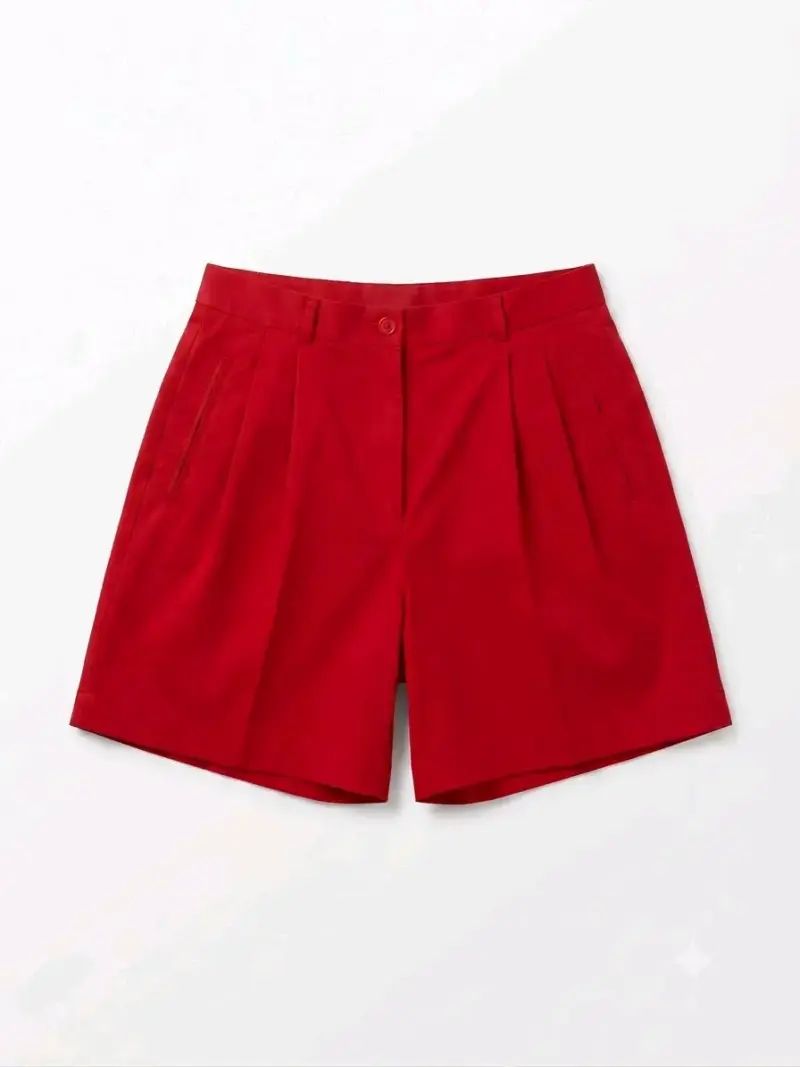 Short rojo talla 40