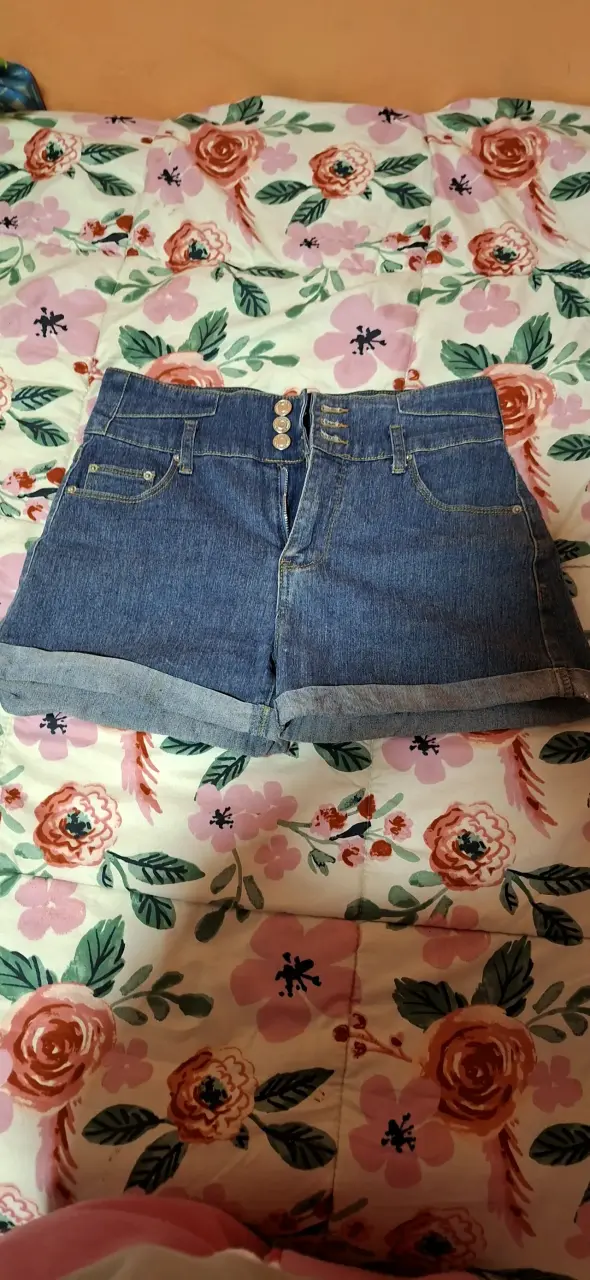 Shorts de mezclilla Icono Basics mujer talla 38 - 1
