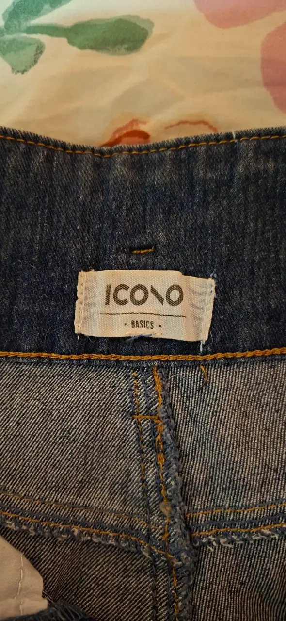 Shorts de mezclilla Icono Basics mujer talla 38 - 3