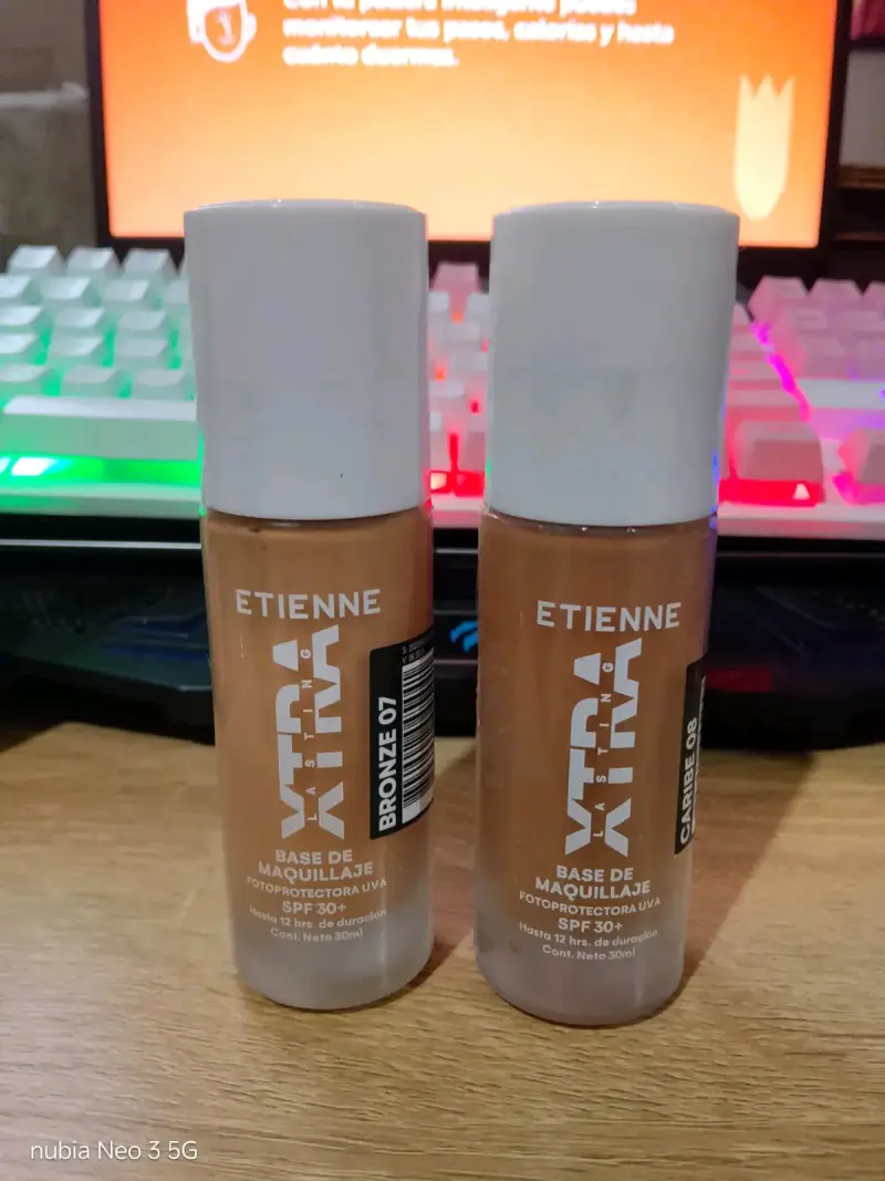Base de Maquillaje Etienne Xtra Lasting SPF 30+