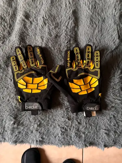 Guantes de protección HexArmor Chrome amarillos - miniatura 2