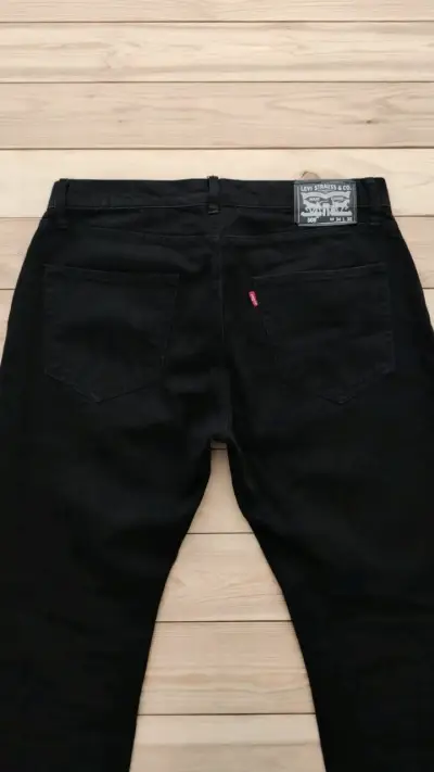 Jeans negros Levi's 508 para hombre talla 34-32 - miniatura 1