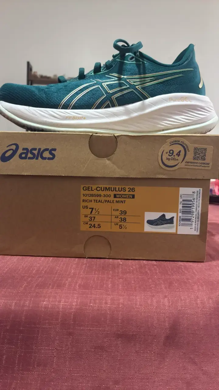Zapatillas Asics Gel-Cumulus 26 Mujer Teal - 1