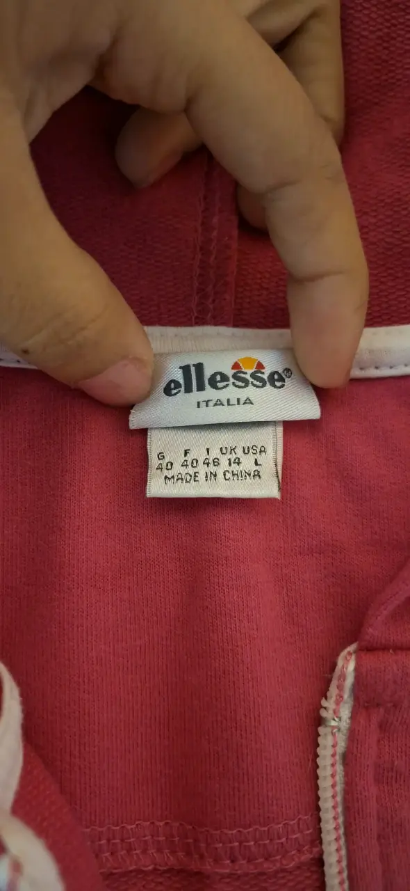 Chaleco sin mangas Ellesse rosa con capucha - 3