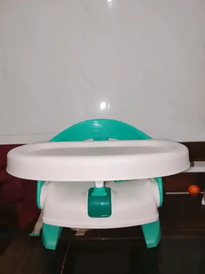 Silla de Comer para Bebé Plegable Verde - miniatura 3