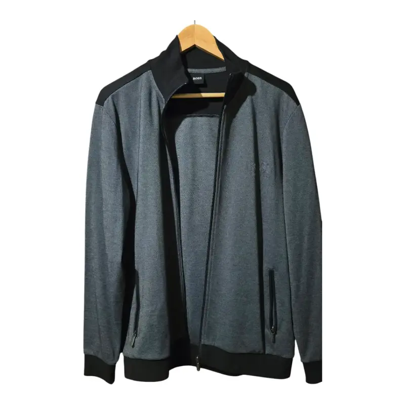 Chaqueta deportiva gris Boss para hombre M - 1