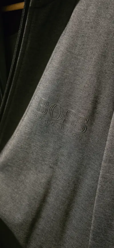 Chaqueta deportiva gris Boss para hombre M - miniatura 4