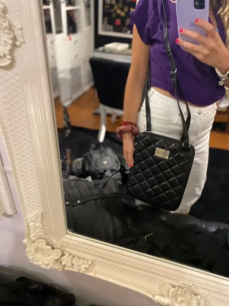 Bolso cruzado negro acolchado Kenneth Cole Reaction - 3