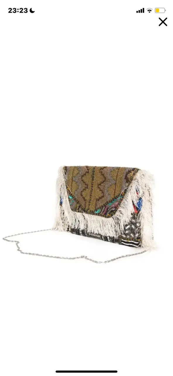 Carteras bohemias bordadas a mano con diseño étnico - 5
