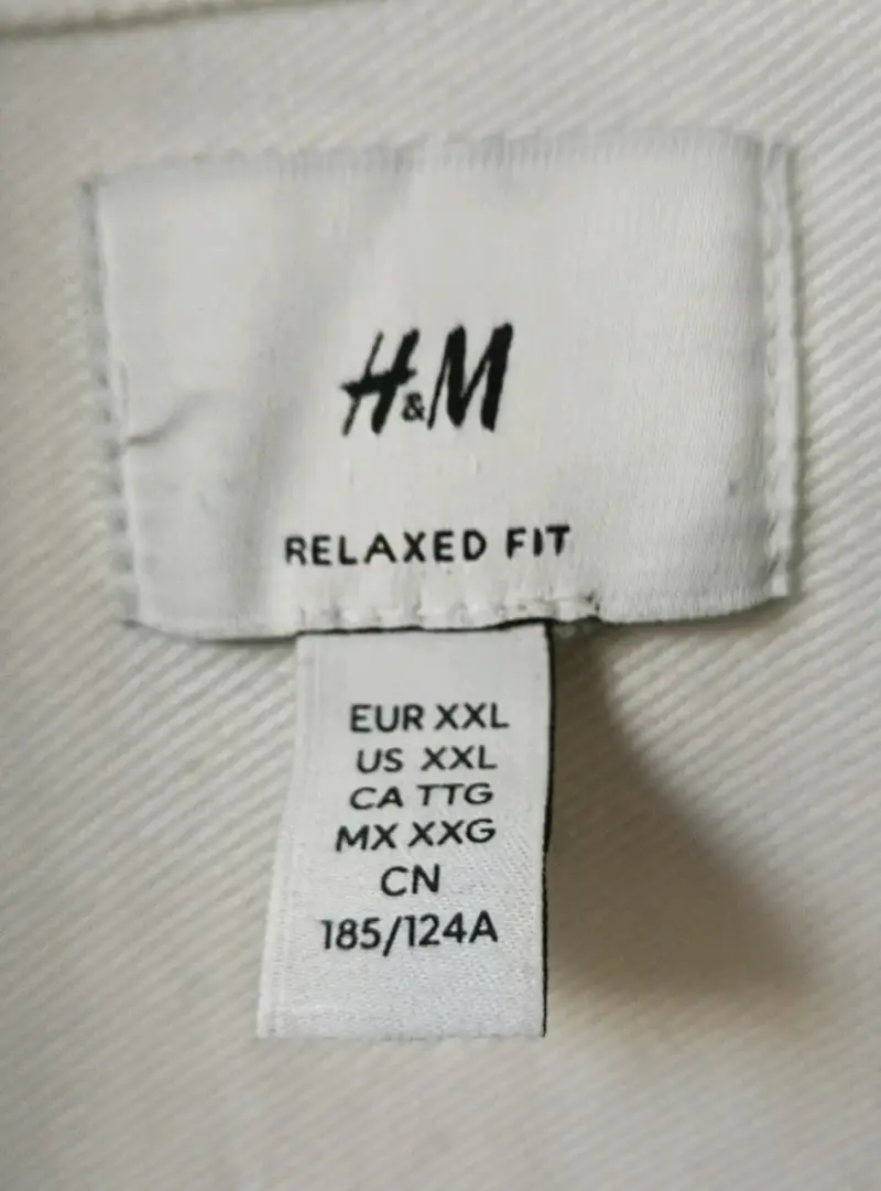 Chaqueta blanca de algodón con cierre - 5