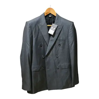 Blazer gris burberry para hombre - miniatura 1