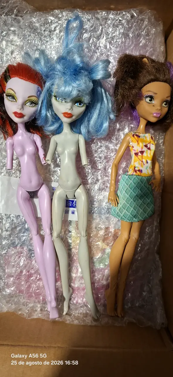Muñecas Monster High usadas en buen estado
