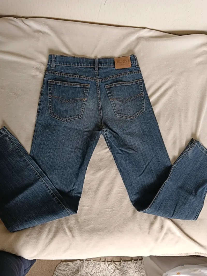 Jeans azul oscuro Carlo Space Talla38-40 - 3