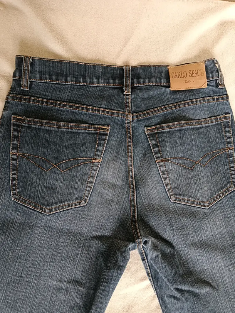 Jeans azul oscuro Carlo Space Talla38-40 - 4