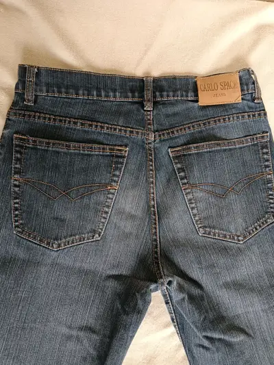 Jeans azul oscuro Carlo Space Talla38-40 - miniatura 4
