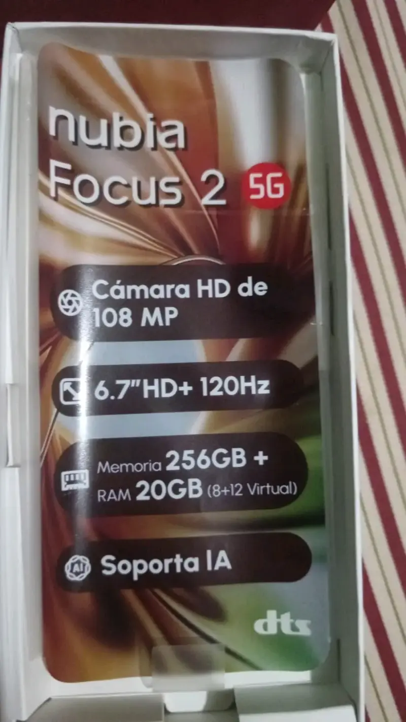 Nubia Focus 2 5G con cámara de 108 MP - 3