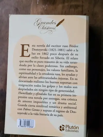 'Humillados y Ofendidos' de Fiódor Dostoyevsk - miniatura 2
