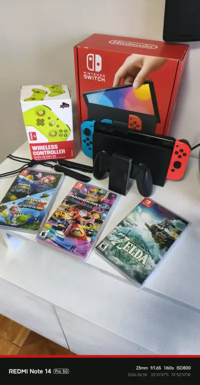 Consola Nintendo Switch con Juegos y Controlador - miniatura 1
