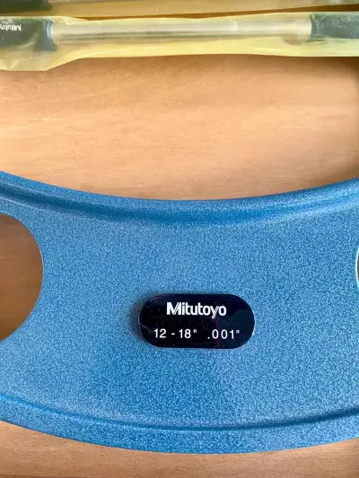 Micrómetro de exteriores Mitutoyo 12-18 pulgadas - miniatura 3