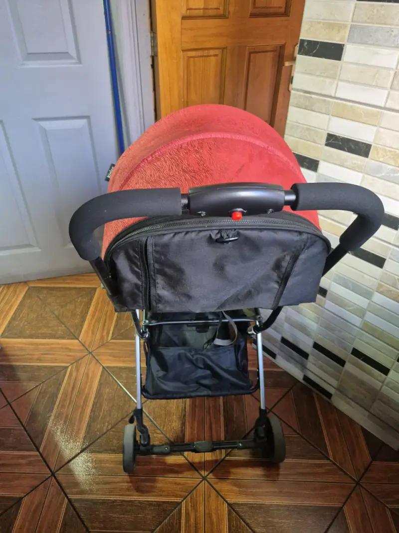 Coche de bebé plegable Kinlee rojo - 3