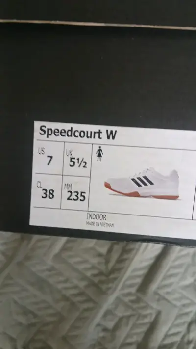 Zapatillas Adidas Speedcourt W blancas - miniatura 3