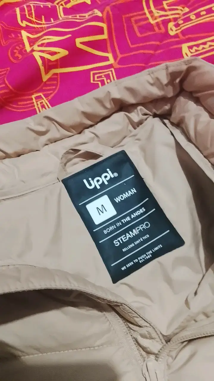 Chaqueta acolchada beige Lippi para mujer - 3