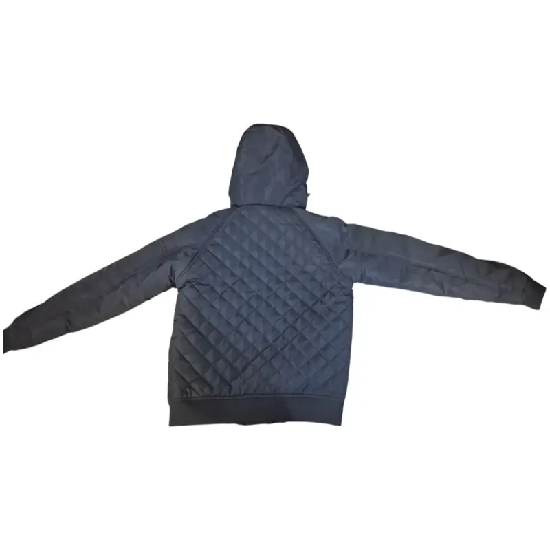 Chaqueta acolchada con capucha Cutback negra - 2
