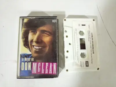 Cassette Lo Mejor de Don McLean EMI - miniatura 1