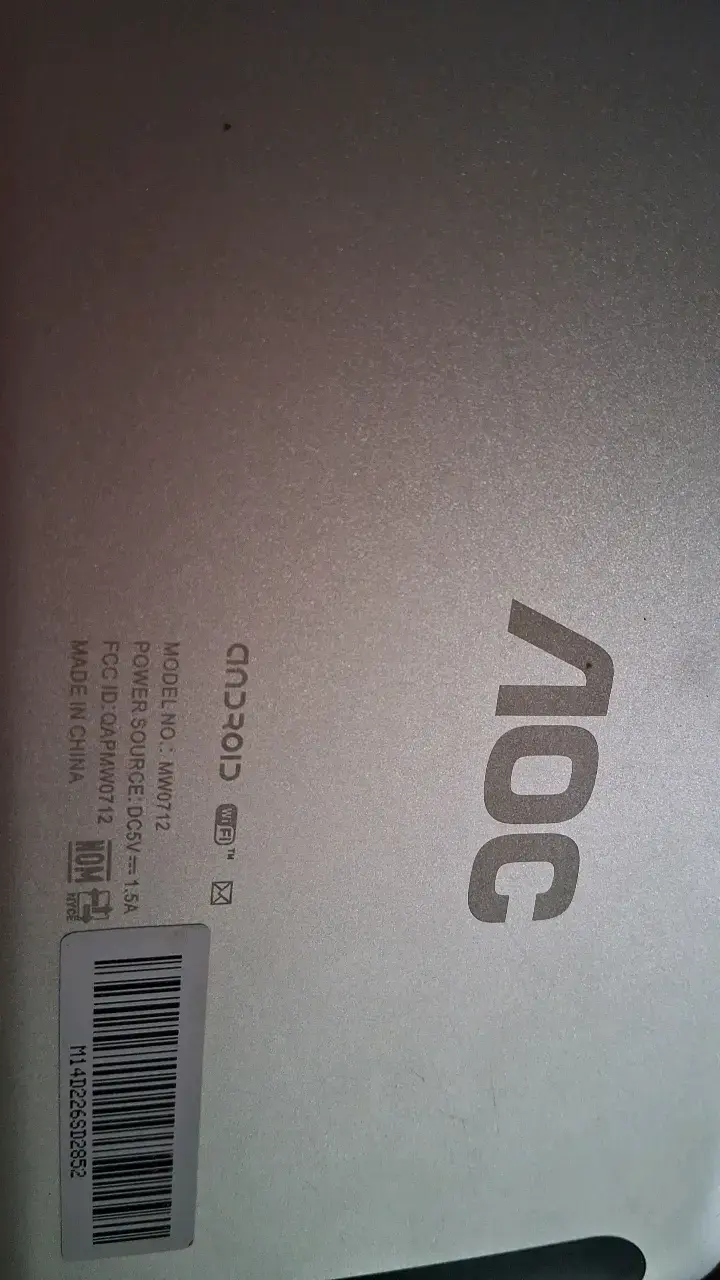 Tablet AOC MW0712 con pantalla táctil - 2