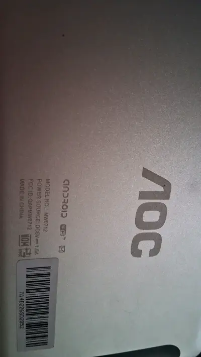 Tablet AOC MW0712 con pantalla táctil - miniatura 2