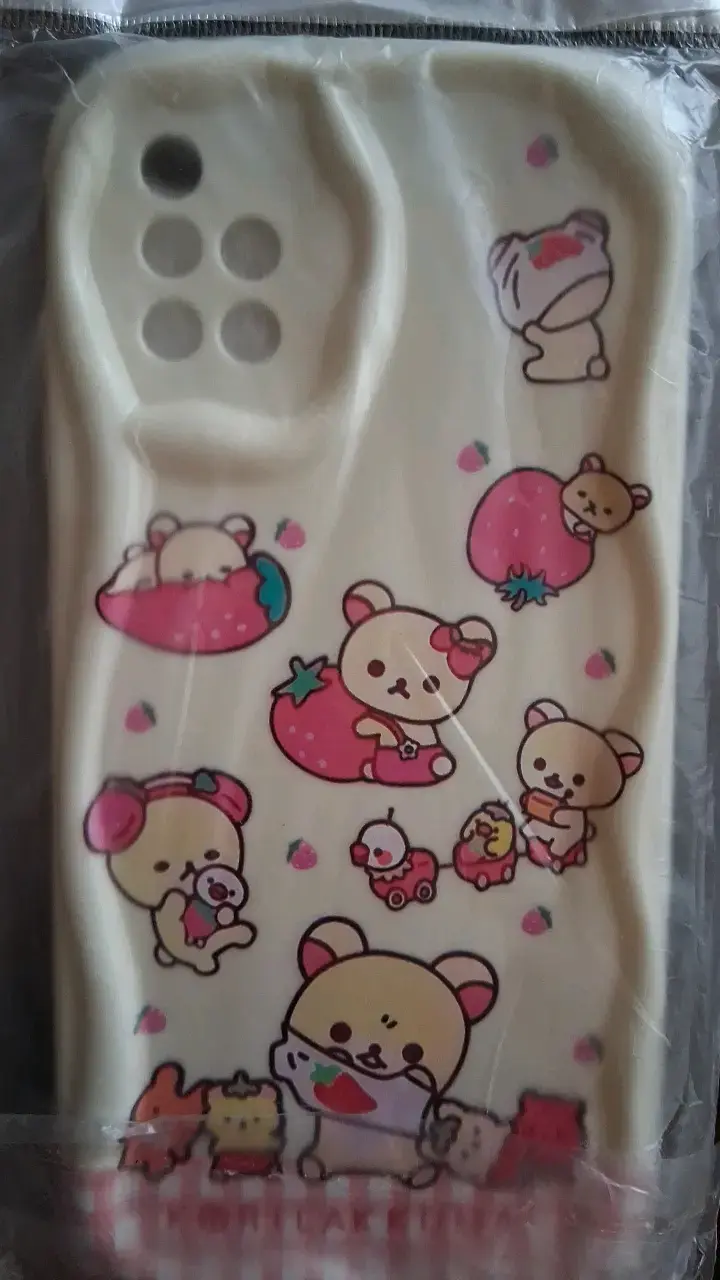 Funda de silicona rilakkuma
