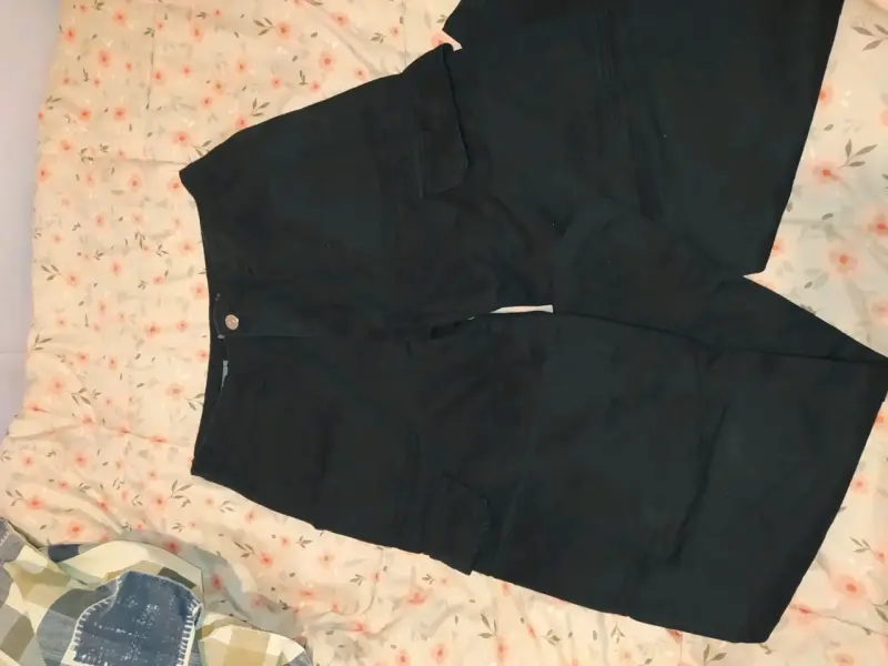 Pantalones cargo negros Index talla 40