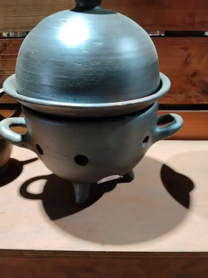Parrillero de greda