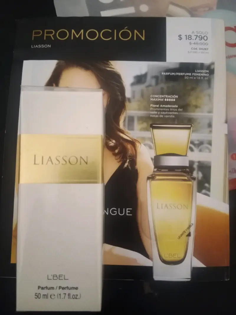 Perfume L'Bel Liasson 50 ml para mujer