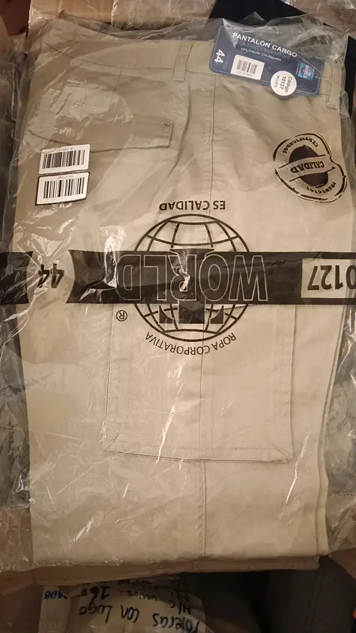 Pantalón cargo beige World Es Galidad - 4