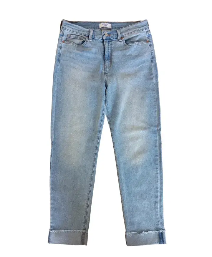 Jeans de mezclilla azul claro para mujer - 1