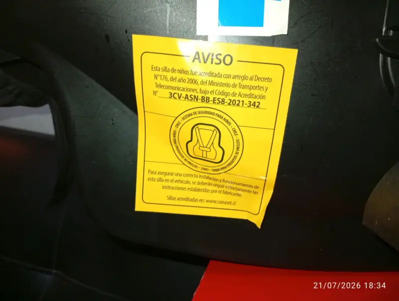 Silla de Auto Bebesit ES8 Negra - 3