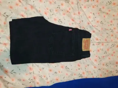 Jeans negros Levi's 501 para mujer - miniatura 1