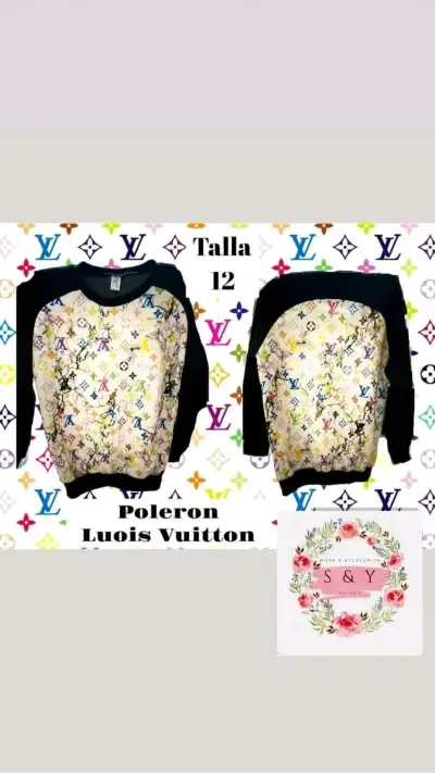 Polerón infantil estampado Versace talla 10 - miniatura 2