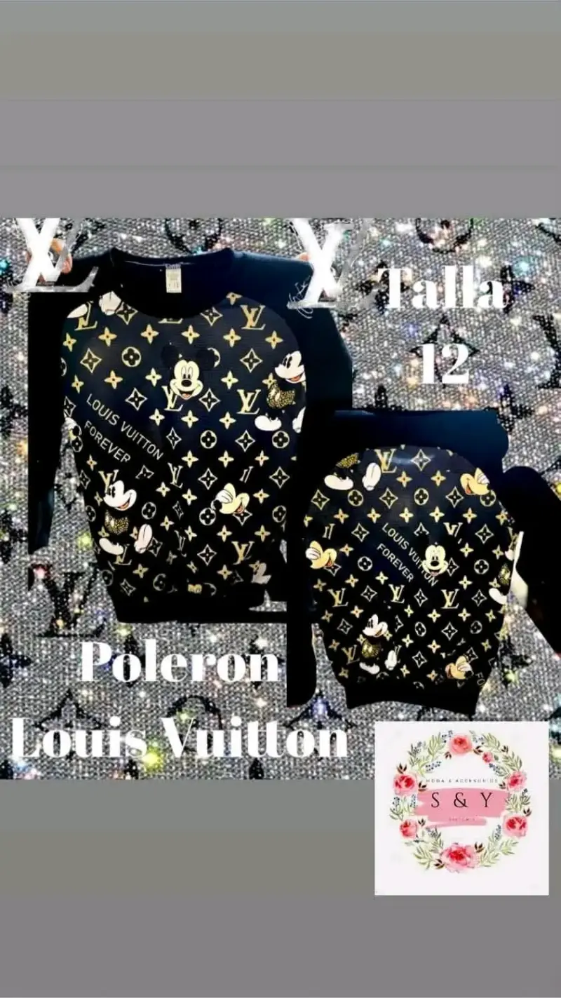 Polerón infantil estampado Versace talla 10 - 4