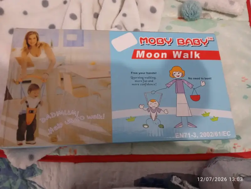 Arnés de Aprendizaje para Bebé Moby Baby Moon Walk - 2