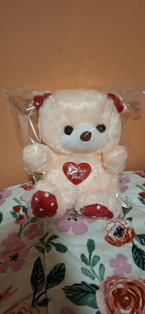 Peluche oso con corazón 'I Love You'