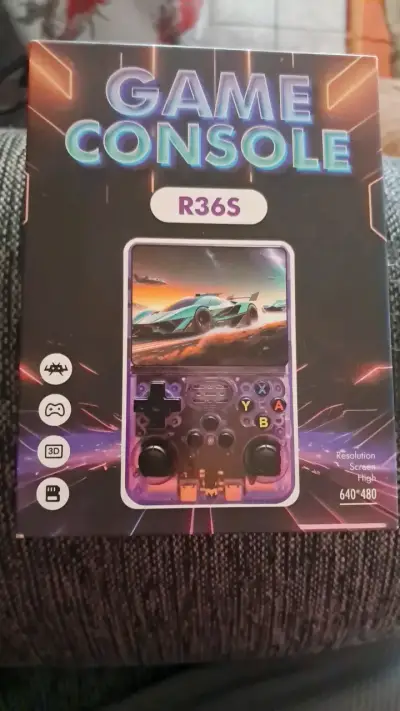 Consola de Juegos Portátil R36S Roja - miniatura 2