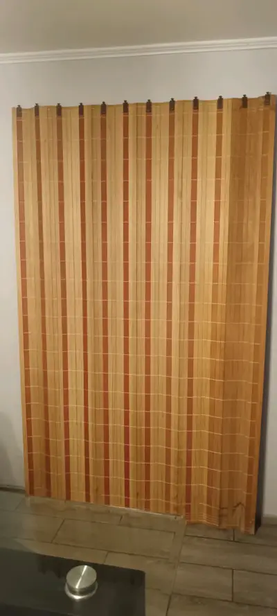 Cortina de bambú plegable para interiores - miniatura 1