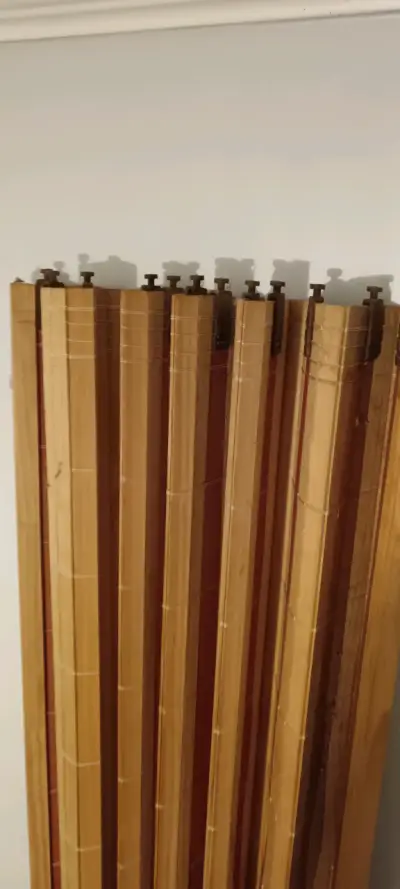 Cortina de bambú plegable para interiores - miniatura 3