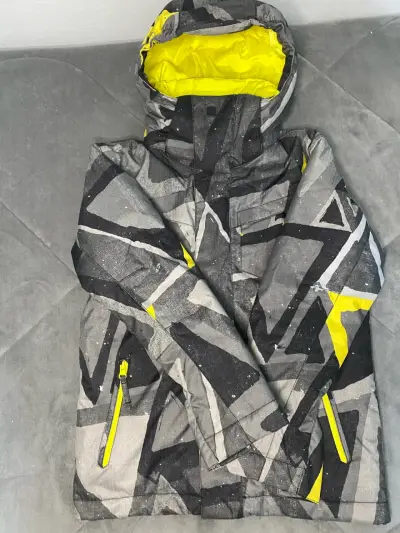 Chaqueta de invierno Quiksilver con capucha - miniatura 1
