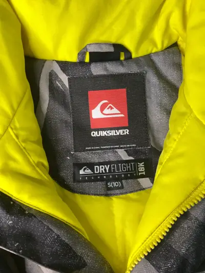 Chaqueta de invierno Quiksilver con capucha - miniatura 2