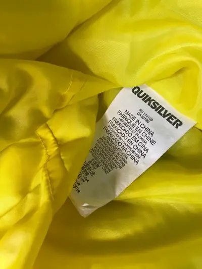 Chaqueta de invierno Quiksilver con capucha - miniatura 3